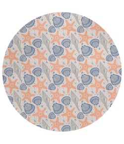 Dalyn Seabreeze SZ4 Flax Area Rug 8 ft. X 8 ft. Round