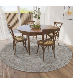 Dalyn Jericho JC5 Tin Area Rug 8 ft. X 8 ft. Round