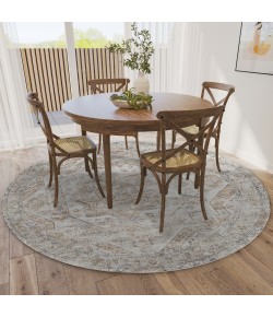 Dalyn Jericho JC5 Tin Area Rug 6 ft. X 6 ft. Round