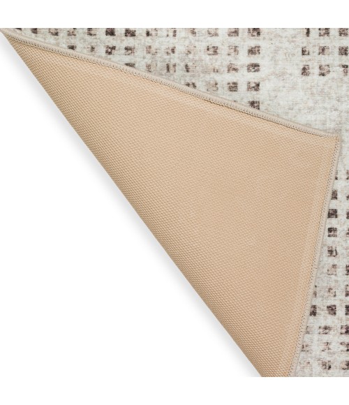 Dalyn Delano DA1 Ivory Area Rug 6 ft. X 6 ft. Round
