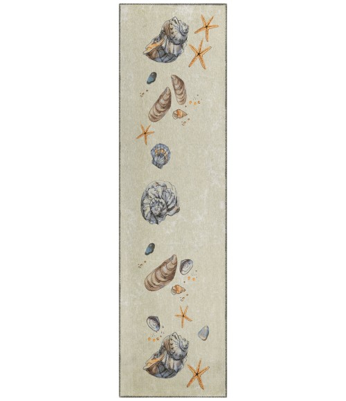 Dalyn Seabreeze SZ9 Ivory Area Rug 2 ft. 3 in. X 7 ft. 6 in. Runner