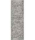 Dalyn Jericho JC4 Silver Area Rug 2 ft. 6 in. X 12 ft. Runner