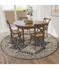 Dalyn Jericho Area Rug Dalyn Jericho JC9 Midnight Area Rug 10 ft. X 10 ft. Round
