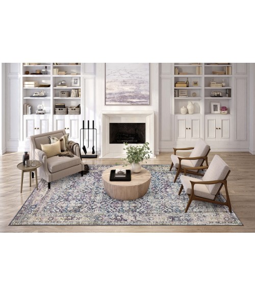 Dalyn Jericho JC3 Violet Area Rug 2 ft. X 3 ft. Rectangle
