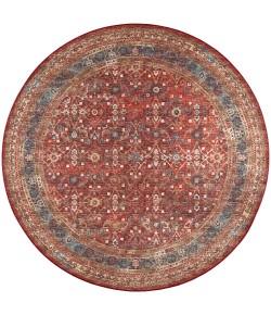 Dalyn Jericho JC7 Scarlett Area Rug 6 ft. X 6 ft. Round