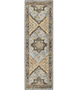 Dalyn Jericho JC2 Pewter Area Rug 2 ft. 6 in. X 10 ft. Runner