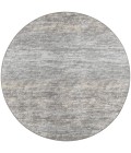 Dalyn Ciara Area Rug Dalyn Ciara CR1 Graphite Area Rug 10 ft. X 10 ft. Round