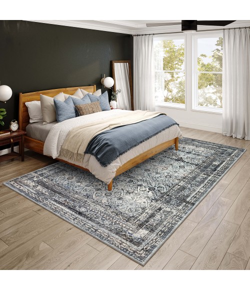 Dalyn Jericho JC7 Pewter Area Rug 8 ft. X 10 ft. Rectangle