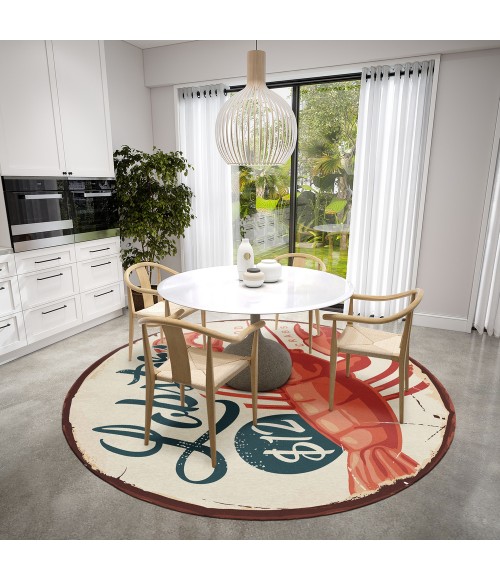 Dalyn Harbor HA5 Beige Area Rug 8 ft. X 8 ft. Round