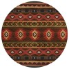 Dalyn Phoenix PH3 Chocolate Area Rug 8 ft. X 8 ft. Round