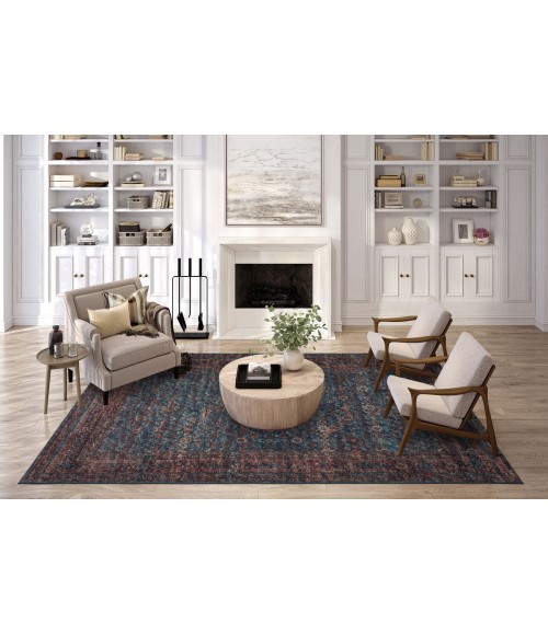 Dalyn Jericho JC7 Navy Area Rug 8 ft. X 10 ft. Rectangle