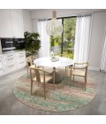 Dalyn Ciara Area Rug Dalyn Ciara CR1 Mocha Area Rug 10 ft. X 10 ft. Round
