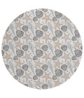 Dalyn Seabreeze SZ4 Silver Area Rug 8 ft. X 8 ft. Round