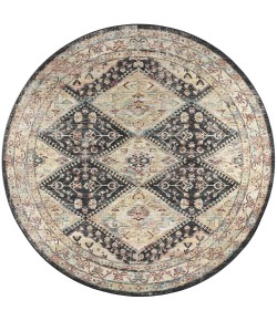 Dalyn Jericho JC9 Midnight Area Rug 6 ft. X 6 ft. Round