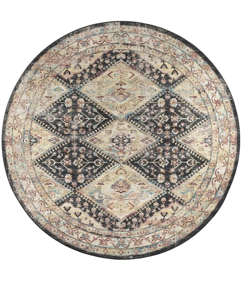 Dalyn Jericho Area Rug Dalyn Jericho JC9 Midnight Area Rug 10 ft. X 10 ft. Round