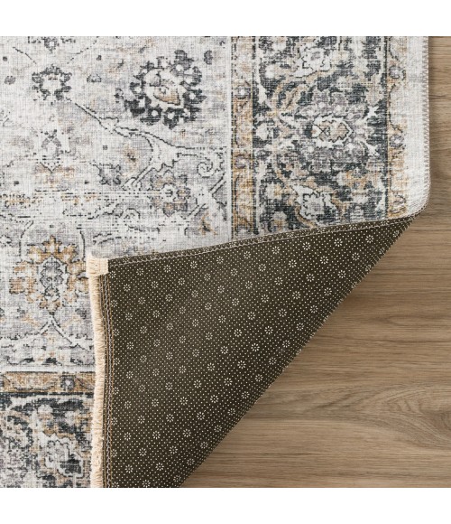 Dalyn Marbella MB2 Linen Area Rug 4 ft. X 4 ft. Round
