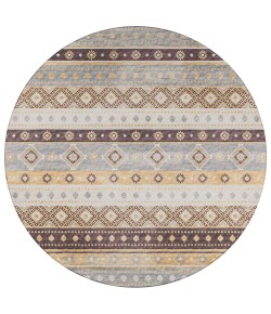 Dalyn Sedona SN12 Goldenrod Area Rug 8 ft. X 8 ft. Round