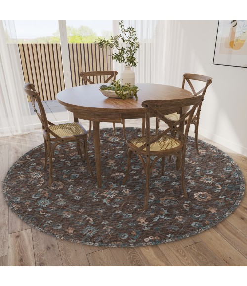 Dalyn Jericho Area Rug Dalyn Jericho JC8 Sable Area Rug 10 ft. X 10 ft. Round