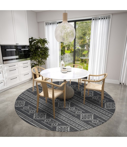 Dalyn Sedona SN14 Midnight Area Rug 6 ft. X 6 ft. Round