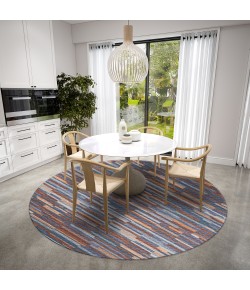Dalyn Sedona SN8 Denim Area Rug 8 ft. X 8 ft. Round