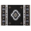 Dalyn Phoenix PH4 Black Area Rug 1 ft. 8 in. X 2 ft. 6 in. Rectangle