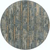Dalyn Winslow WL6 Charcoal Area Rug 8 ft. X 8 ft. Round