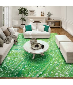 Dalyn Kikiamo KK5 Lime-In Area Rug 8 ft. X 8 ft. Round