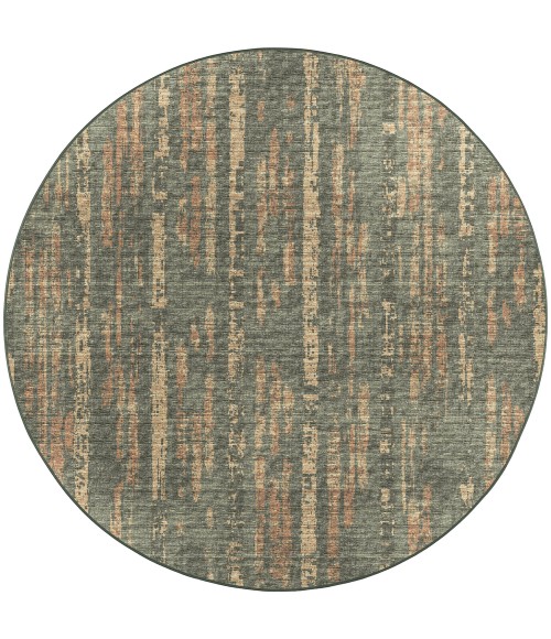 Dalyn Winslow Area Rug Dalyn Winslow WL6 Olive Area Rug 10 ft. X 10 ft. Round
