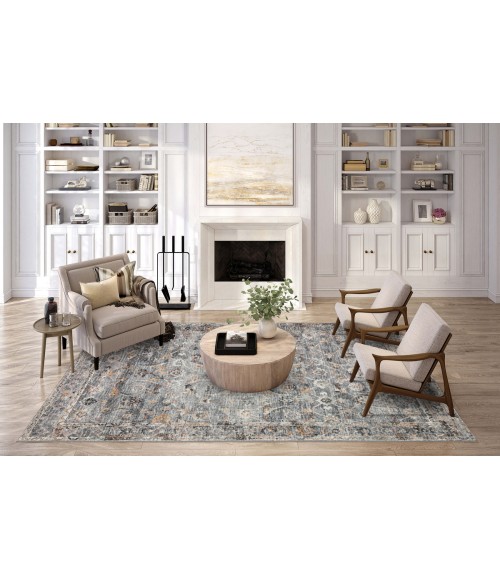 Dalyn Jericho JC4 Silver Area Rug 10 ft. X 14 ft. Rectangle