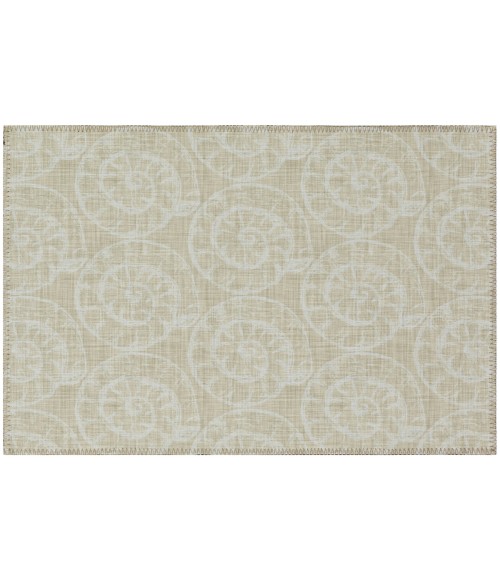 Dalyn Seabreeze SZ11 Taupe Area Rug 1 ft. 8 in. X 2 ft. 6 in. Rectangle