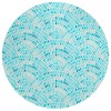 Dalyn Seabreeze SZ6 Teal Area Rug 8 ft. X 8 ft. Round