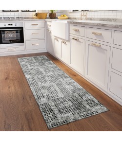 Dalyn Delano DA1 Pewter Area Rug 2 ft. 6 in. X 12 ft. Runner