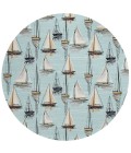 Dalyn Harbor HA8 Teal Area Rug 8 ft. X 8 ft. Round