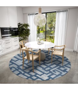 Dalyn Sedona SN4 Storm Area Rug 8 ft. X 8 ft. Round