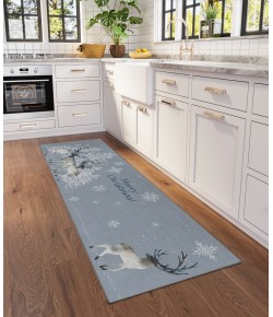 Dalyn Wonderland WN2 Grey Area Rug 2 ft. 3 in. X 7 ft. 6 in. Runner