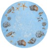 Dalyn Seabreeze SZ9 Denim Area Rug 8 ft. X 8 ft. Round