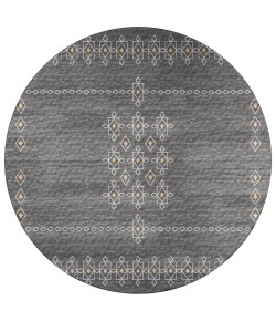 Dalyn Sedona SN3 Charcoal Area Rug 6 ft. X 6 ft. Round