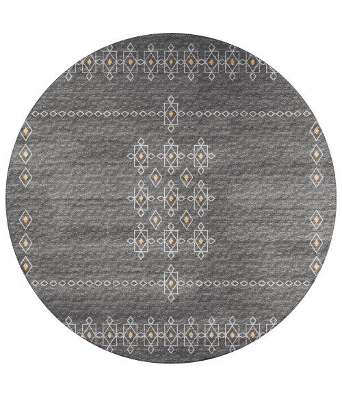 Dalyn Sedona Area Rug Dalyn Sedona SN3 Charcoal Area Rug 10 ft. X 10 ft. Round