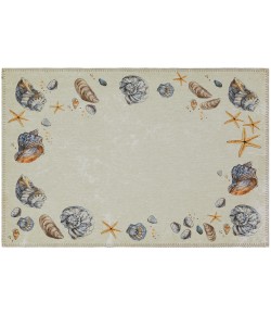 Dalyn Seabreeze SZ9 Ivory Area Rug 1 ft. 8 in. X 2 ft. 6 in. Rectangle