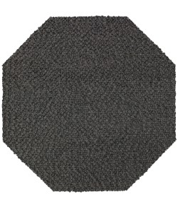 Dalyn Gorbea GR1 Charcoal Area Rug 4 ft. X 4 ft. Octagon