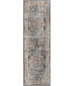 Dalyn Jericho JC6 Charcoal Area Rug 2 ft. 6 in. X 10 ft. Runner