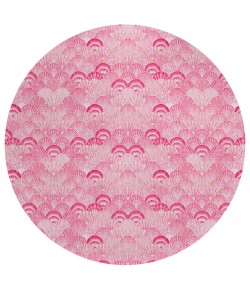 Dalyn Seabreeze SZ2 Blush Area Rug 8 ft. X 8 ft. Round