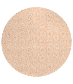Dalyn Seabreeze SZ10 Peach Area Rug 8 ft. X 8 ft. Round