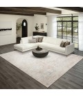 Dalyn Jericho JC3 Pearl Area Rug 8 ft. X 8 ft. Round