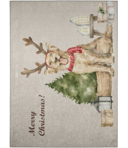 Dalyn Wonderland WN8 Beige Area Rug 30 in. X 46 in. Rectangle