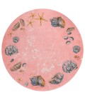 Dalyn Seabreeze SZ9 Salmon Area Rug 8 ft. X 8 ft. Round