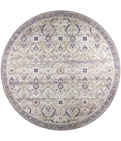 Dalyn Jericho JC1 Oyster Area Rug 8 ft. X 8 ft. Round