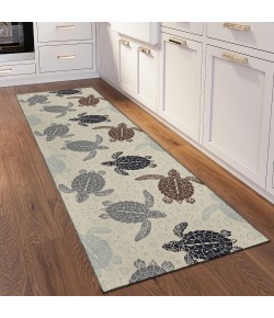 Dalyn Seabreeze SZ13 Beige Area Rug 2 ft. 3 in. X 7 ft. 6 in. Runner