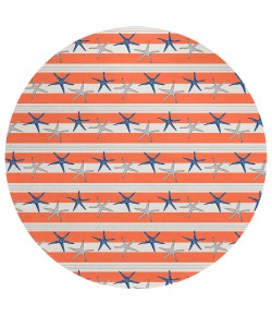 Dalyn Seabreeze SZ12 Salmon Area Rug 8 ft. X 8 ft. Round