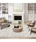 Dalyn Delano DA1 Ivory Area Rug 8 ft. X 10 ft. Rectangle
